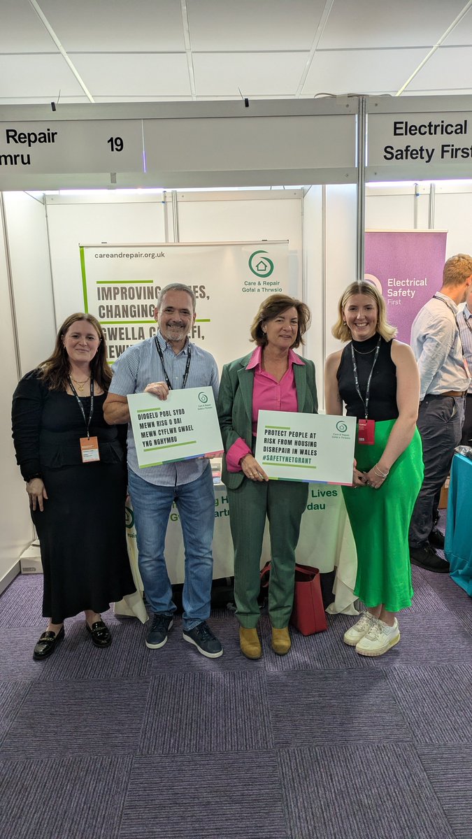 Good to speak to the <a href="/PrifWeinidog/">Eluned Morgan</a> about the work Care &amp; Repair do to speed up safe hospital discharge across Wales. We must protect people living in poor housing across Wales