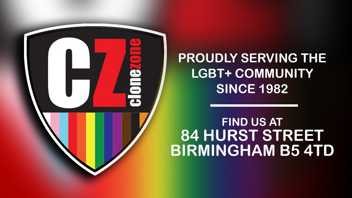 If you fancy getting your pup on today it's Club Scritches at their new home of Eden Bar

Don’t forget to show your Club Scritches card for discount*
(* full price items only, no other discount allowed) We’re open till 9pm for you.
<a href="/ClonezoneBRUM/">Clonezone Birmingham • #LGBwiththeT</a>
<a href="/ClubScritches/">Club Scritches</a>
<a href="/edenbirmingham/">Eden Birmingham</a>