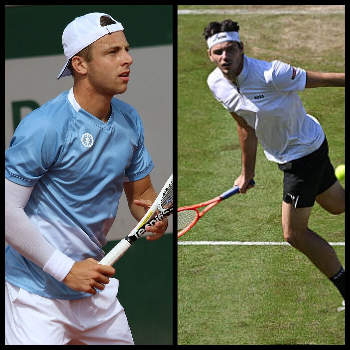 AlwaysGreenn's tweet photo. Griekspoor promedia 4.3 (ha hecho 5,4,4) aces mientras Moutet promedia 1.8 (ha hecho 4,1,1,1).

Fritz debe ganar al cojo de Brooskby por la vía rápida para tener descanso suficiente para Wimbledon. https://t.co/fyPFwAATwl