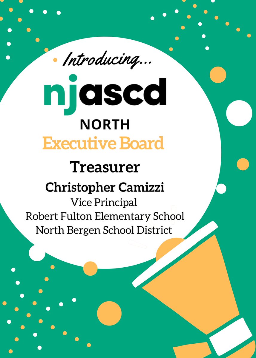 Congratulations to our new Treasurer! 🎉<a href="/MrCamiz/">Christopher M. Camizzi Ed.M.</a>