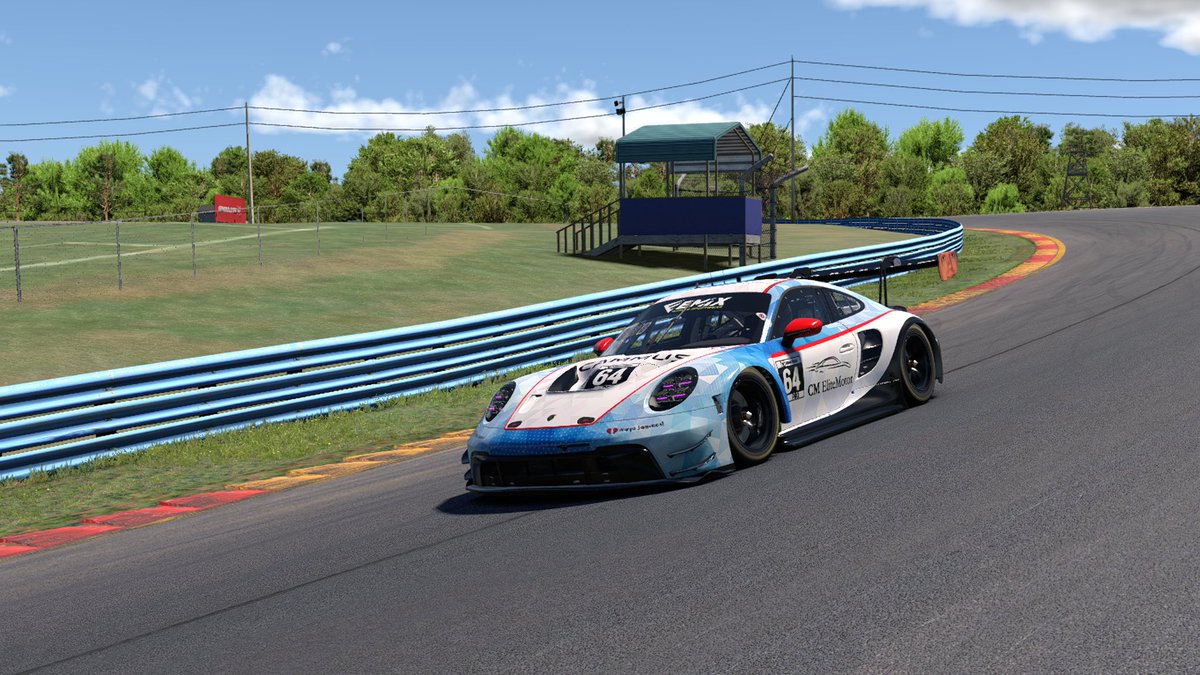 A partir de las 14:00 estaremos corriendo las 6 Horas de Watkins Glen en iRacing con este precioso Porsche GT3.
Como siempre con <a href="/GTSpain92/">GTSpain 92</a> y esta vez con Araka y <a href="/NekitoGG/">NekitoGG 🎄☃️❄️</a>  corriendo por primera vez con nosotros.
​
En directo desde las 14:20 🔥​🩵​🤍​
twitch.tv/gts92_david
