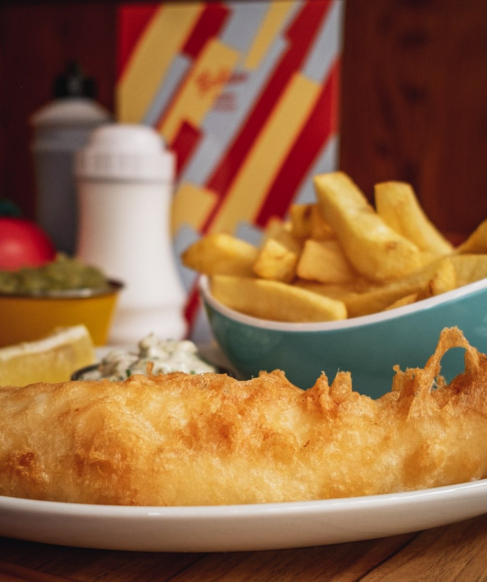 Today’s agenda:
✅ Explore London
✅ Try proper fish &amp; chips 🐟🍟
✅ Regret nothing.
We’re serving golden goodness all day, right in the heart of London.
📍38 POLAND STREET W1F 7LY
#LondonFood #TouristEats #FishAndChips