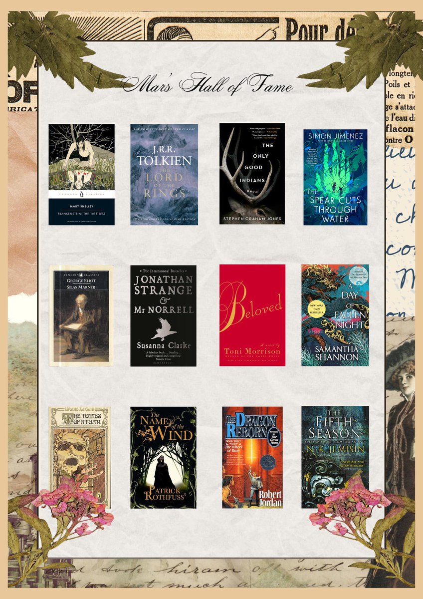 uskglasses's tweet image. updating my #booktwt intro
✯ any pronouns, 25, SEA-american
✯ writer!!!
✯ fantasy/magical realism but also litfic & classics
✯ inordinately obsessed with susanna clarke, robin hobb, ursula k. le guin, and tolkien
✯ sanderson fans will be side eyed
✯ favs below