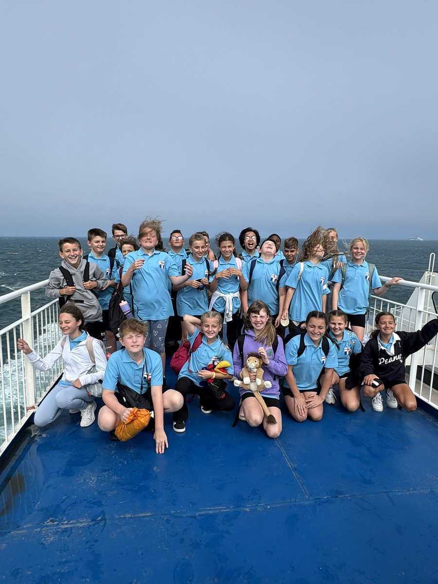 Greensted Primary School & Nursery (@greenstedpri) on Twitter photo Greensted are safely across the channel  ⛴️after enjoying a tasty English breakfast 🥓🍳🍅browsed duty free 💋and entertained themselves on the journey - we’ll soon be settled into the accommodation and ready to explore 🏘️ #letsgoshopping #getinmybelly <a href="/BasildonTwin/">BasildonTwinning</a> <a href="/Essex_Echo/">Essex Echo</a> Greensted are safely across the channel  ⛴️after enjoying a tasty English breakfast 🥓🍳🍅browsed duty free 💋and entertained themselves on the journey - we’ll soon be settled into the accommodation and ready to explore 🏘️ #letsgoshopping #getinmybelly <a href="/BasildonTwin/">BasildonTwinning</a> <a href="/Essex_Echo/">Essex Echo</a>