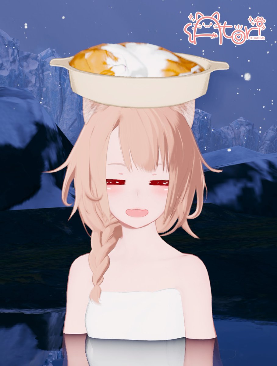 #メンテの日じゃないけどssを貼る
ロゴ #ma7ロゴ 様
♨️🐱