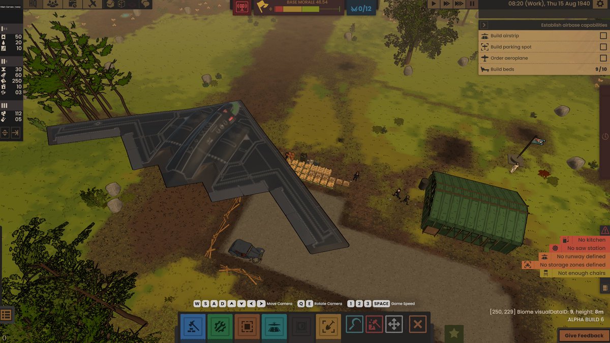 Just spotted this little guy taxiing on our WW2 airfiel 👀
Might be time for a Ground of Aces x <a href="/firststrikegame/">First Strike</a>  crossover… Because nothing says "historical accuracy" like a B-2 Spirit in 1943.
Alternate universe? Absolutely. Sanity? Nope. Happy saturday to everbody! 13 days