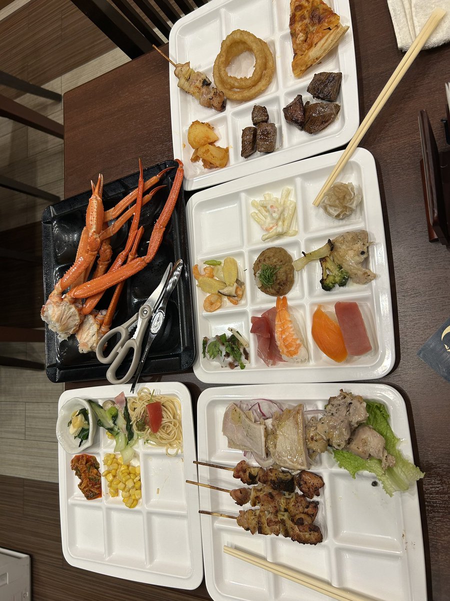 食べ放題🦀