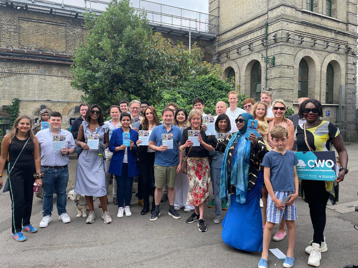 Jamila Robertson (@jamilarbkc) on Twitter photo Thank you to our friends across London and team <a href="/KCFConservative/">Kensington, Chelsea & Fulham Conservatives</a> for coming out to support <a href="/DownerSanderson/">Liam Downer-Sanderson</a> in the Fulham Town By-Election 💙
Polling Day is this Thursday. #Voteconservative Thank you to our friends across London and team <a href="/KCFConservative/">Kensington, Chelsea & Fulham Conservatives</a> for coming out to support <a href="/DownerSanderson/">Liam Downer-Sanderson</a> in the Fulham Town By-Election 💙
Polling Day is this Thursday. #Voteconservative