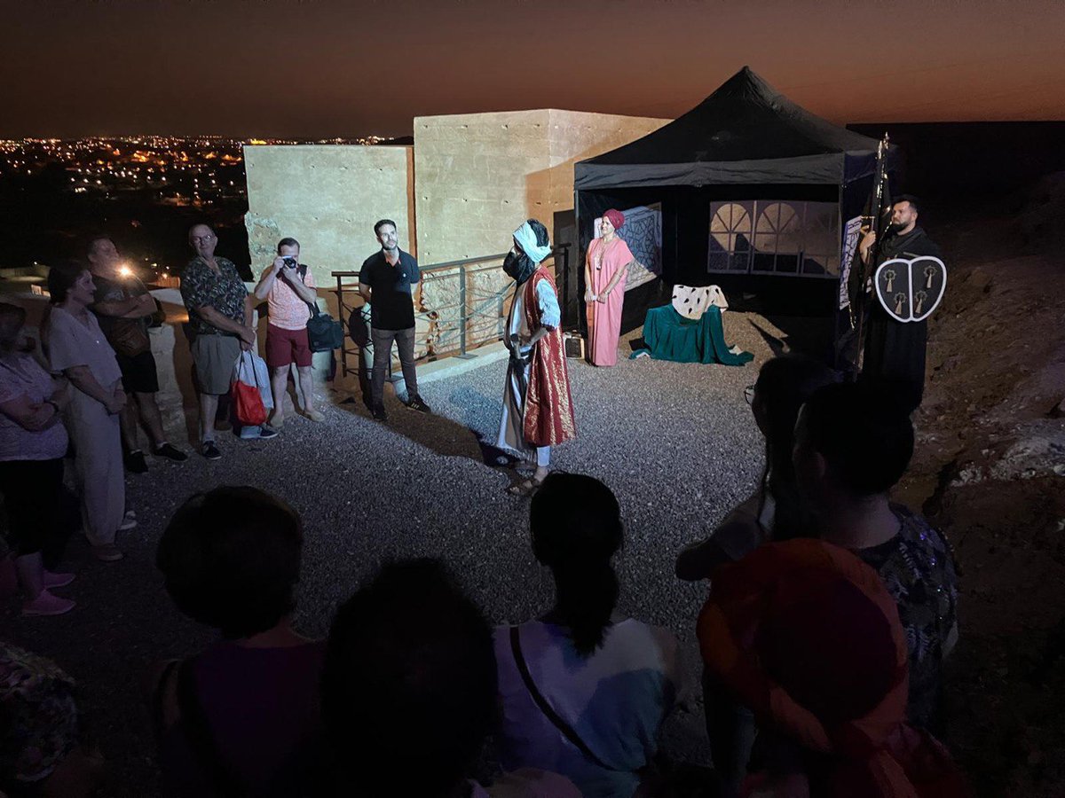 🔚 Finaliza nuestra primera participación en #NocheAndalusí.

Un orgullo formar parte de una experiencia que emociona y conecta con la historia de Murcia.

Gracias al público por su acogida y por cada palabra que nos llevamos.

🛠 Seguimos construyendo historia.