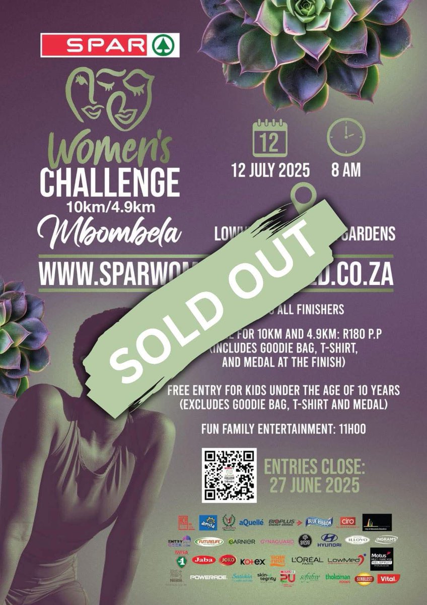 Well done #Mbombela! So "#CapeTown, then #Durban and #Tshwane all sold out! Wow... Women Power personified!
#Twenty20thrive