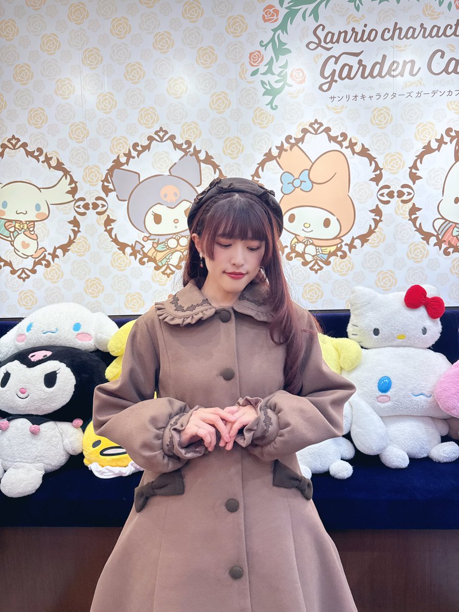 💖着用アイテム💖 🧥パネル切り替えロングコート コートの生地が