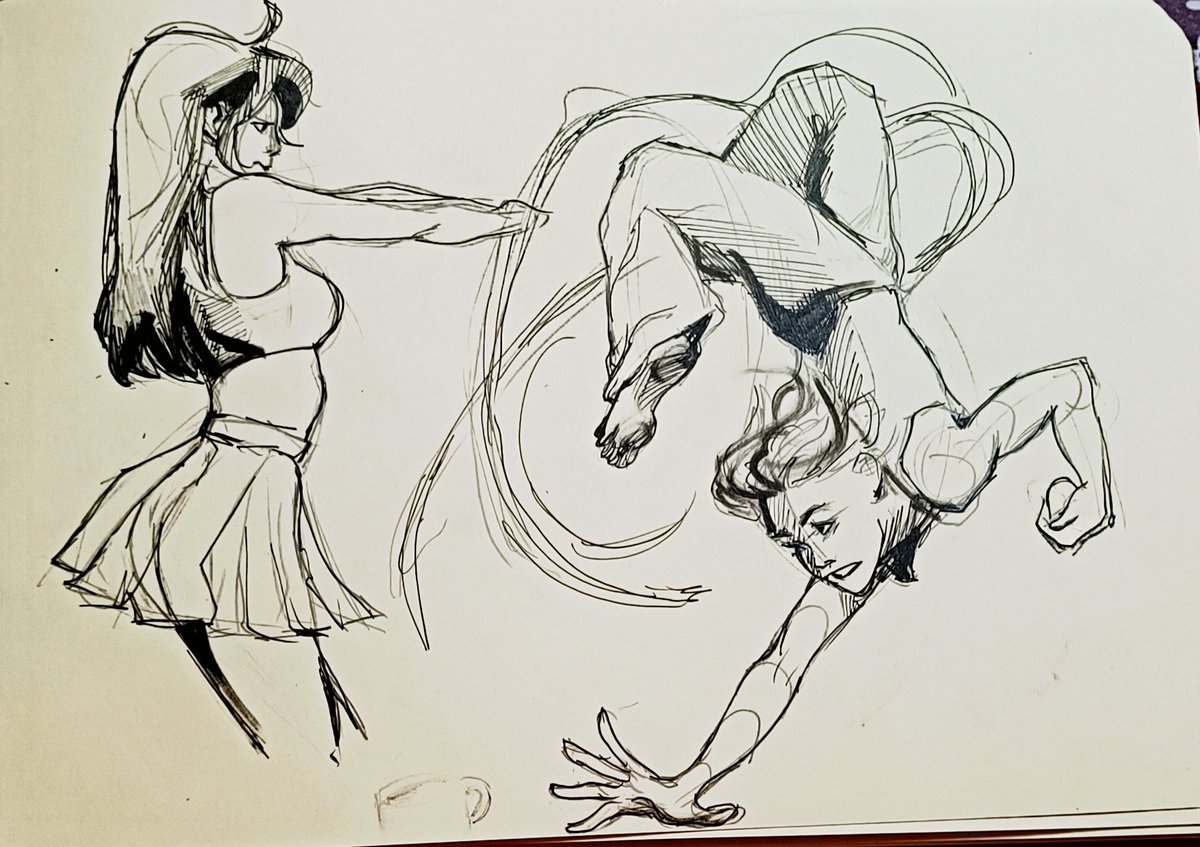tasneff89536's tweet image. Sketches I made today