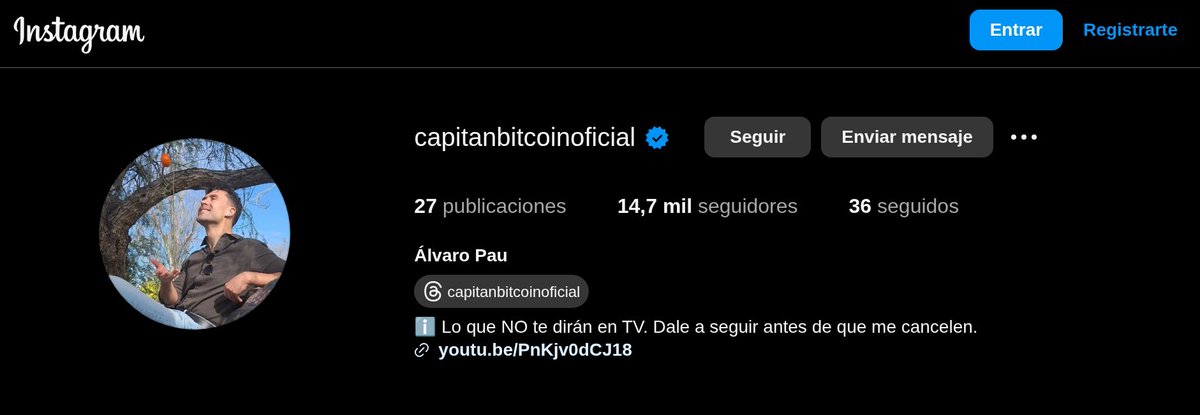 CapitanBitcoin's tweet photo. 🚨 Si apoyas que difunda este contenido y quieres que siga haciéndolo, sígueme en IG: https://t.co/hKzmHxoWh8 https://t.co/drtQtsT8nC