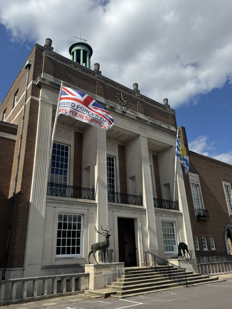 Earlier this week, I was honoured to attend the Armed Forces Week Flag Raising Ceremony at County Hall to celebrate and reflect on the extraordinary work and sacrifices made by those men and women who dedicate their lives to serving our country at both home and abroad.