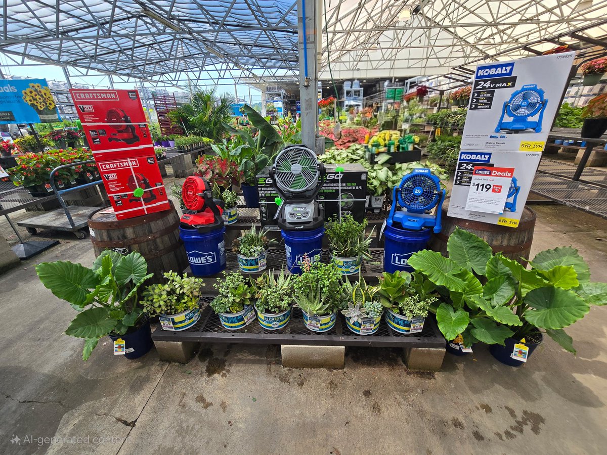 Brendan Torrence (@brendantorrence) on Twitter photo Lowe’s in Marietta has the secret to beat the heat! Battery powered misting fans in your favorite brand. <a href="/CongerJared/">Jared Conger</a> <a href="/JBBailey88/">James Bailey</a> Lowe’s in Marietta has the secret to beat the heat! Battery powered misting fans in your favorite brand. <a href="/CongerJared/">Jared Conger</a> <a href="/JBBailey88/">James Bailey</a>