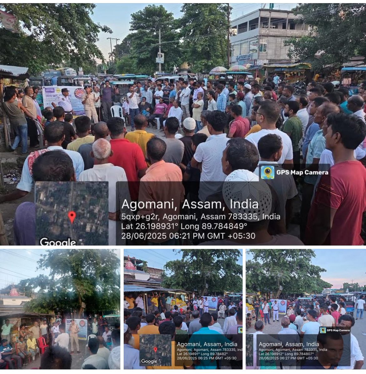 Dhubri Police (@dhubri_police) on Twitter photo Awareness campaign on road safety conducted under Agomoni PS.
#জনহিতজনসেৱাৰ্থে
<a href="/CMOfficeAssam/">Chief Minister Assam</a> <a href="/himantabiswa/">Himanta Biswa Sarma</a> <a href="/DGPAssamPolice/">DGP Assam</a> <a href="/HardiSpeaks/">Hardi Singh</a> <a href="/assampolice/">Assam Police</a> Awareness campaign on road safety conducted under Agomoni PS.
#জনহিতজনসেৱাৰ্থে
<a href="/CMOfficeAssam/">Chief Minister Assam</a> <a href="/himantabiswa/">Himanta Biswa Sarma</a> <a href="/DGPAssamPolice/">DGP Assam</a> <a href="/HardiSpeaks/">Hardi Singh</a> <a href="/assampolice/">Assam Police</a>