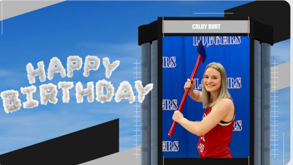 Happy Birthday to <a href="/LLCC_LoggersWBB/">Lincoln Land Loggers WBB</a> alum <a href="/Colby_Lynn42/">Colby Burt</a> Hope you have a great day🎂