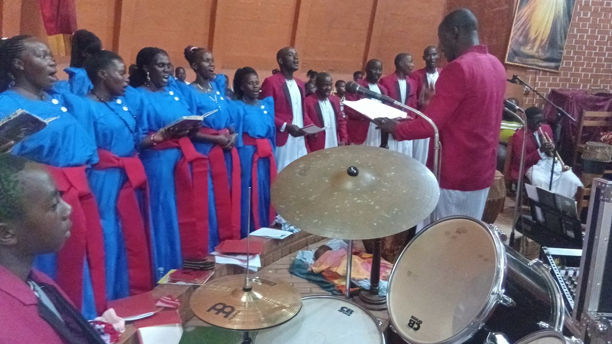 ugcatholics's tweet photo. On June 28, 2025, the Diocesan Bishop of Kiyinda Mityana Diocese led the youth apostolate on their Pilgrimage of Hope to the Diocesan Cathedral and the martyrdom site of Saint Noa Mawaggali, celebrating Diocesan Youth Day. https://t.co/AWZJH2K1At