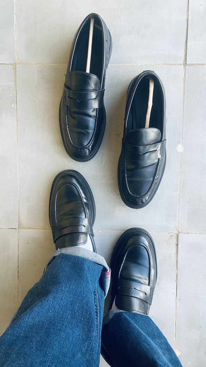 Penny loafers | Zara | 44 | N35,000