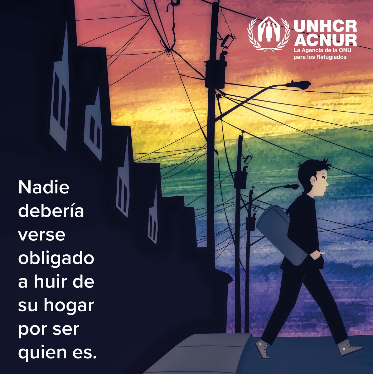 AcnurMexico's tweet photo. 🏳️‍🌈 Ser LGBTIQ+ no debería ser un riesgo.
La violencia y la discriminación obligan a muchas personas a huir de sus hogares.

Proteger sus derechos no es opcional.
#DiversidadSinFronteras #Orgullo2025 https://t.co/5lkG4auLr5