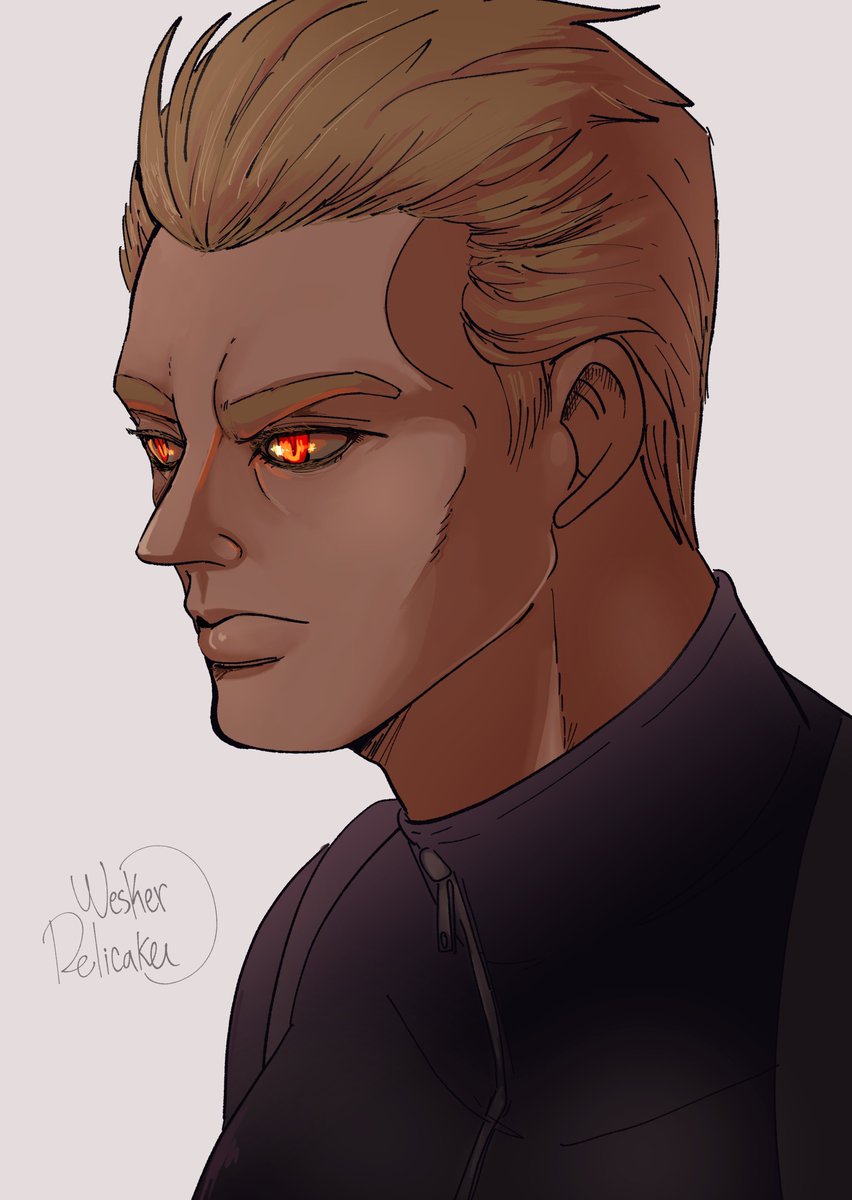 Sure it's mostly RE art but it feels amazing to want to draw again 🕶️