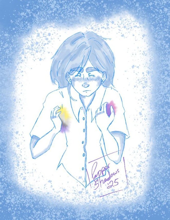 PapperShadowsAr's tweet photo. Happy Pride! 🏳️‍🌈🏳️‍⚧️
Each day the world seem harsher towards us, but we have each other. We resist, we fight, we exist. Together we thrive.
💙💜🩷
💛🤍💜🖤 https://t.co/S6et7AJlJC