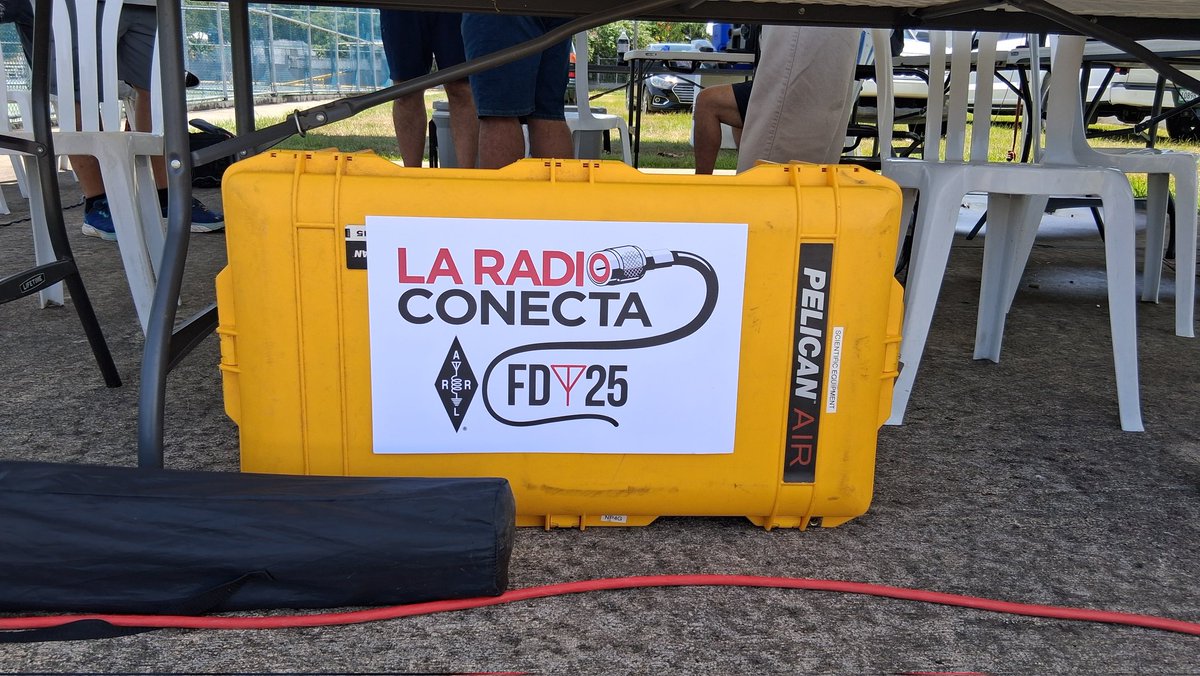 WP3GW's tweet photo. Desde el Field Day en Cataño.

From our Field Day in Cataño.

#ARRLFD #HamRadio #KP4 #AmateurRadio #Radioaficionado https://t.co/cjrUS3aFfX