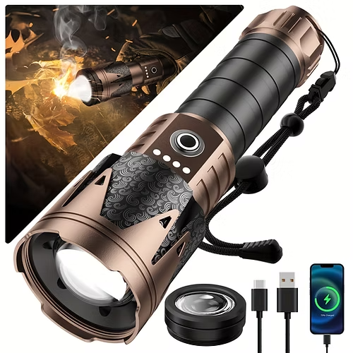 besthealthwell's tweet image. High‑lumen LED flashlight with ignition lens that blasts your path with super‑bright clarity!

Get it now at:
 bestofthebesthealthwellness.com/product-page/l…

#LEDFlashlight #HighLumens #BrightLight #HikingGear #CampingGear #PowerfulLight #TacticalLight #CarGear #Illuminate #BestOfTheBestHealthWellness