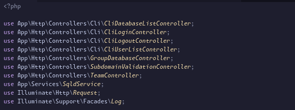 Did you see it? It's PHP with <a href="/laravelphp/">Laravel</a> Super Power!