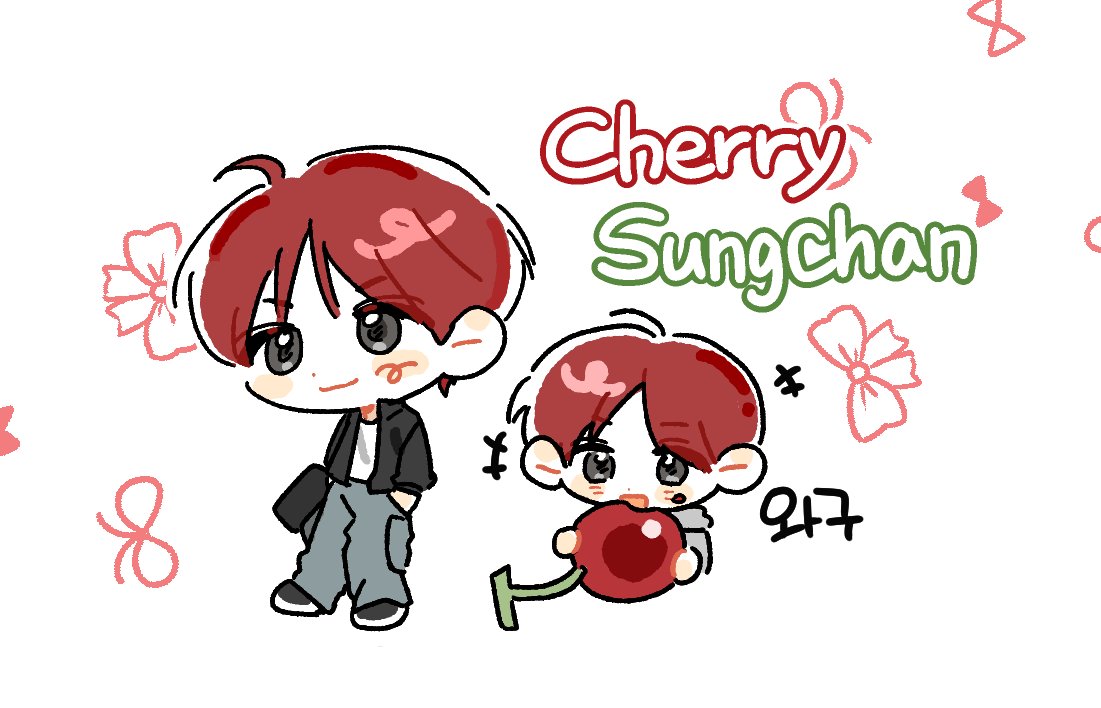 성찬이를 그렸어요