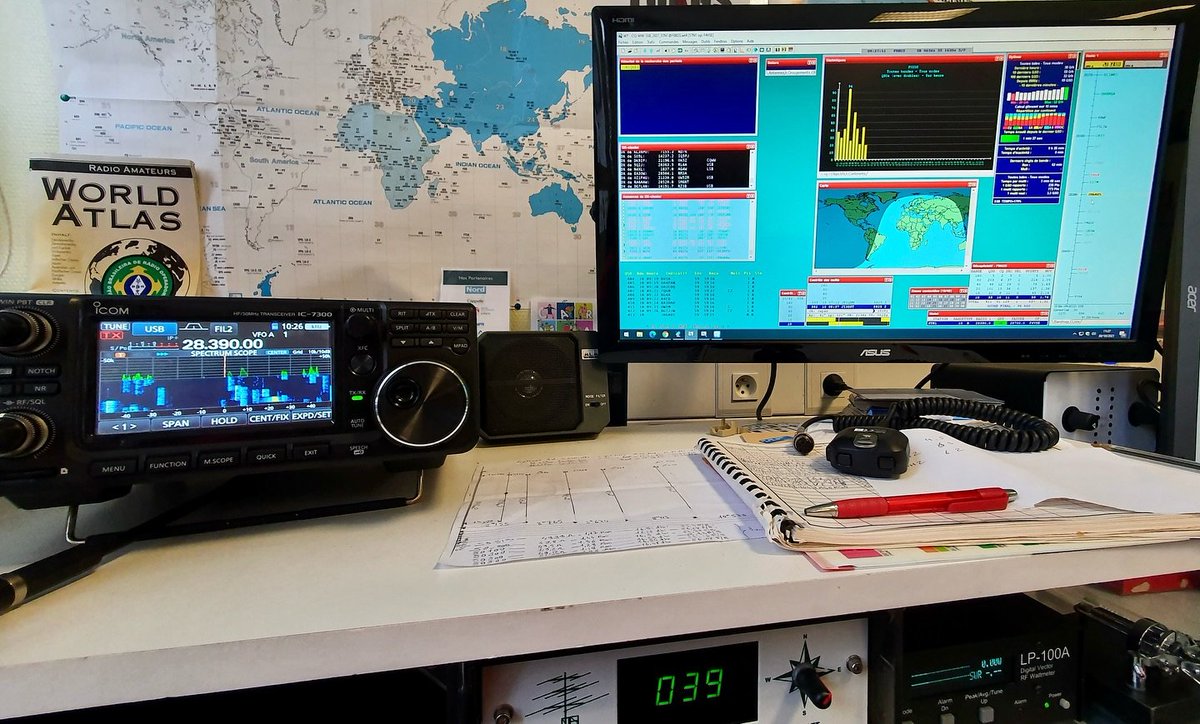 f4vse's tweet photo. Old “Station HF 1” Setup @ F8KGS Radio Club 😍
73 de F4VSE
#f8kgs #radioamateurs #radioclub #hamradio #amateurradio #f4vse #radioamateur #radioamadores #radioamador #radioaficionado #radioafición #icom #ic7300 #contest #cqdx #radioamadorismo #radioamatori #radioamatore https://t.co/FZAnN3n4o8