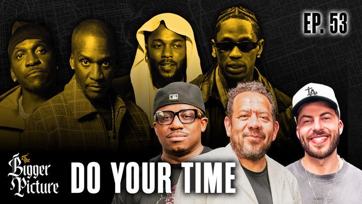 #TheBiggerPicture back this week!!! Great episode with lots to discuss

Clipse, Travis &amp; Pusha, Kendrick verse, Jim Jones nonsense, XXL Freshman and more youtu.be/gKwzS-MkTHs?si…