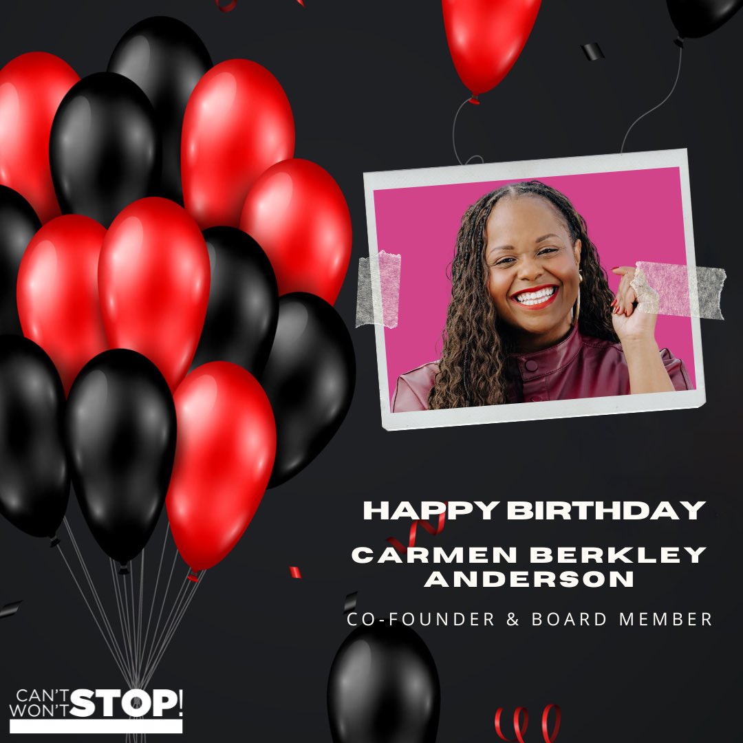 We are sending a very special happy birthday shout-out to our Co-Founder and Board Member Carmen Berkley Anderson.

We hope you have a great day, and may the year ahead be one of the best yet! 
#HappyBirthday #BoardMember #CoFounder #CSWSConsulting