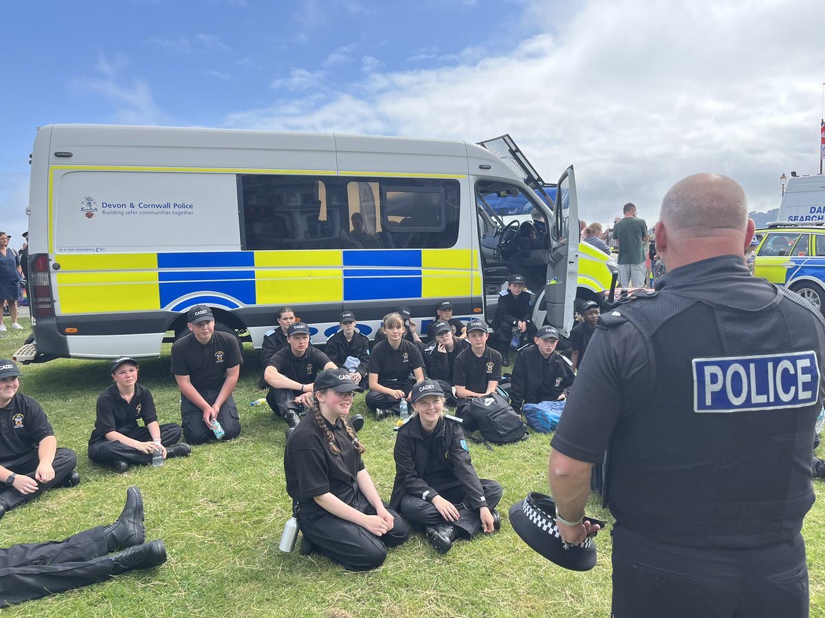 Thank you to everyone today for a fantastic Plymouth Armed Forces Day...you all worked so hard - brilliant engagement, well done all  👏🏻👏🏻💫🚔🚨 <a href="/DC_Police/">Devon & Cornwall Police</a> <a href="/NationalVPC/">National Volunteer Police Cadets</a> <a href="/CharlesCrossLPP/">Charles Cross Police Team</a> <a href="/AFDPlymouth/">Plymouth Armed Forces Day</a> <a href="/DCPolVolunteers/">Devon and Cornwall Police Volunteers</a> <a href="/SouthDevon_SC/">DCP South Devon Specials</a> <a href="/DevonportPolice/">Devonport Local Policing Team Plymouth</a> <a href="/DCPolVolunteers/">Devon and Cornwall Police Volunteers</a>