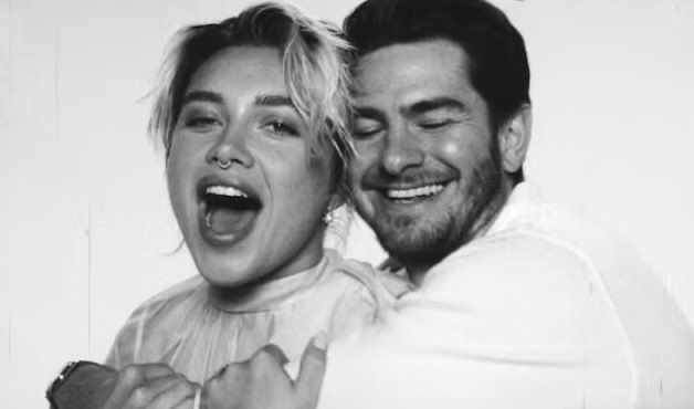 Florence Pugh and Andrew Garfield photographed for Bustle