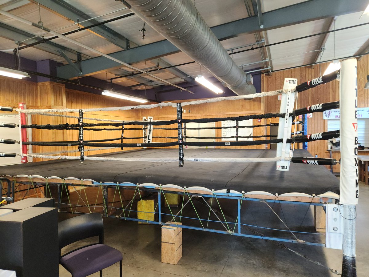 Arkansas Baptist College is proud to announce a new extracurricular activity coming to campus this fall.  This boxing ring was recently installed at the urban campus.  The historic Black Baptist College desires to make boxing an activity for exercise and health benefits, as well