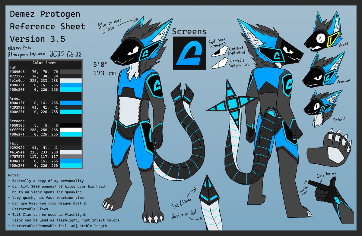 protogen ref sheet 3.5 !!

#protogen