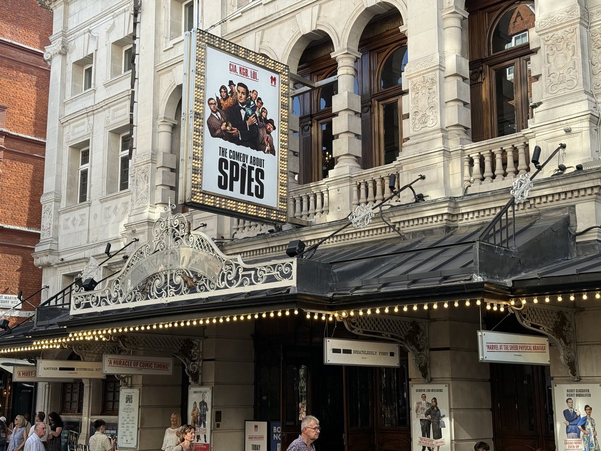 Feel like we booked tickets an age ago, but we are finally here. Really looking forward to it!
#TheComedyAboutSpies