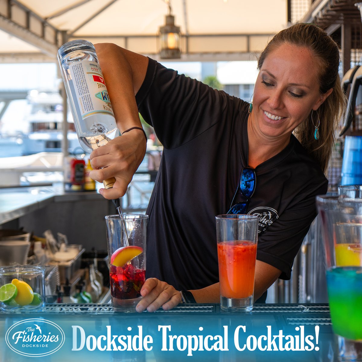 Chillax this weekend with cocktails at our dockside bar on the Intracoastal Waterway! We're offering up a boatload of drink choices, many made with spirits from the local Gulf Stream Distillery! Stay for lunch or dinner and enjoy live music too!