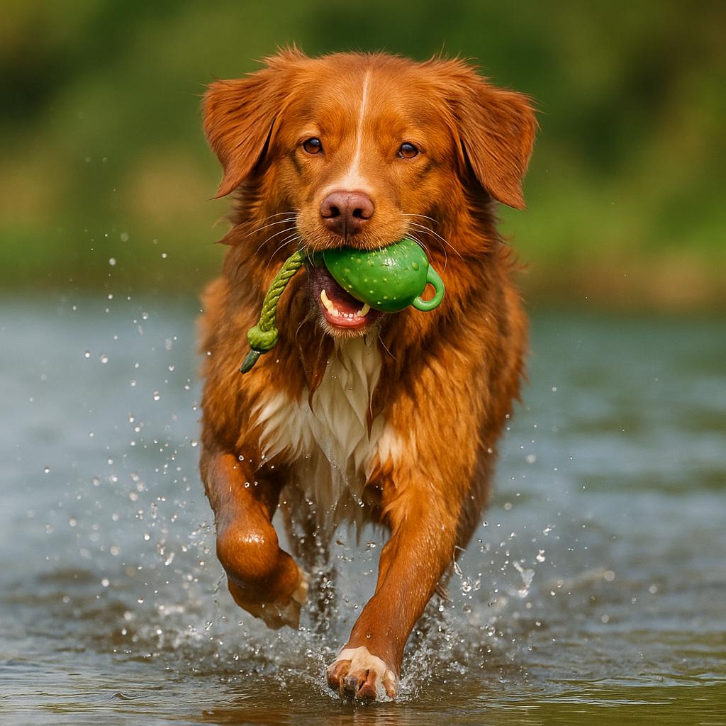 Blog044's tweet image. The Nova Scotia Duck Tolling Retriever: Canada’s spirited “Toller,” small in size, big on energy & charm 🦆🎾 More: 044.eu/nova-scotia-du… #Toller #DogBreeds #ActiveDog