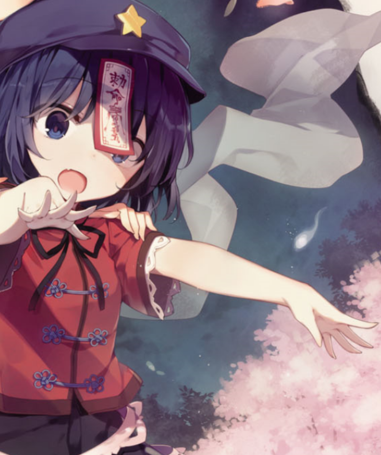 dailytouhous's tweet photo. The Touhou of the day is: Yoshika Miyako! https://t.co/KQnn6TOmPV