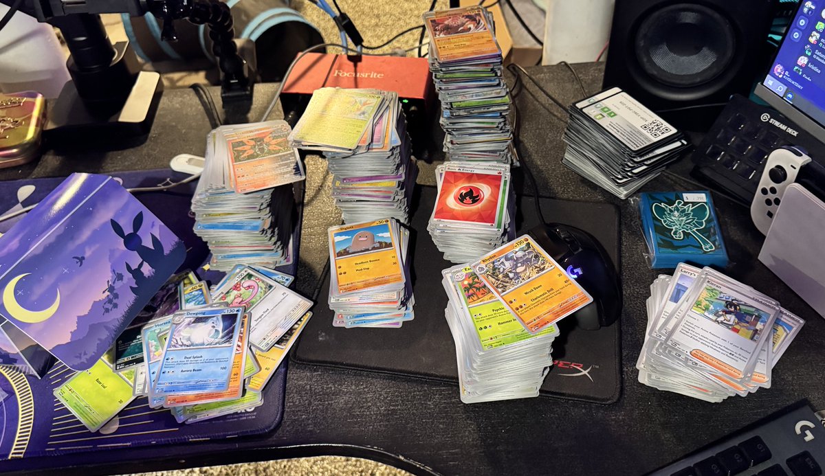 DocPenguinsWrld's tweet photo. Did a Pokémon card opening stream a few days ago 😤
The bulk added up quick, and there were some nice hits too 🔥
Appreciate everyone who stopped by and chilled during the stream.

Here’s a look at the pulls 👇
#PokemonTCG #CardOpening #PokémonCommunity https://t.co/pIpUF8s8gd