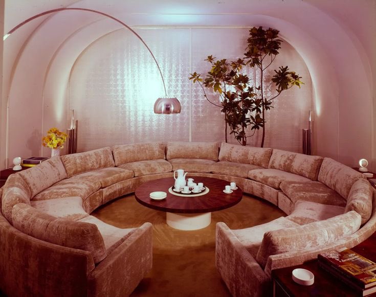70’s era conversation pits >>