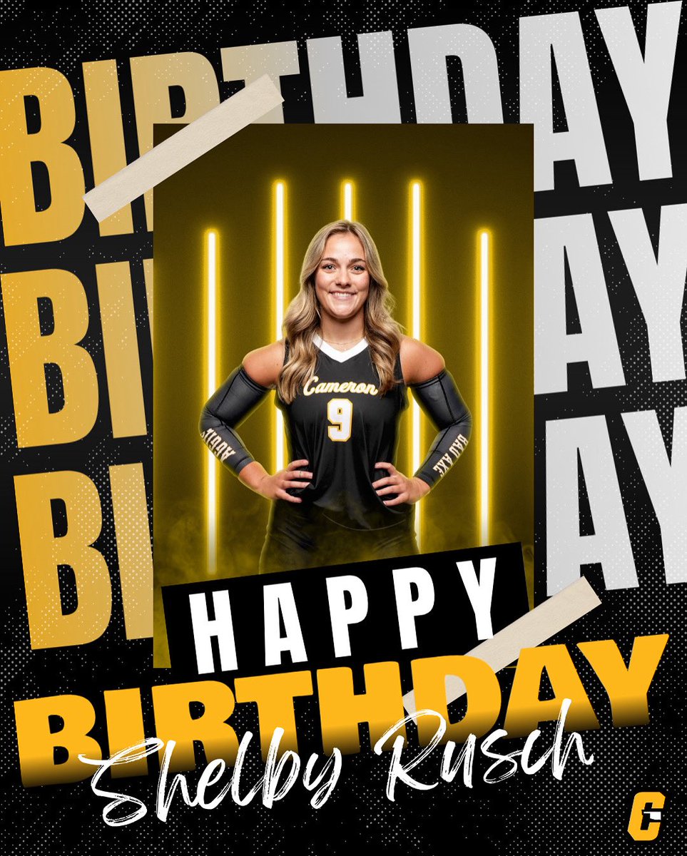 cuaggiesvb's tweet image. Help us in wishing Senior, Shelby Rusch, the happiest of birthdays 🎉