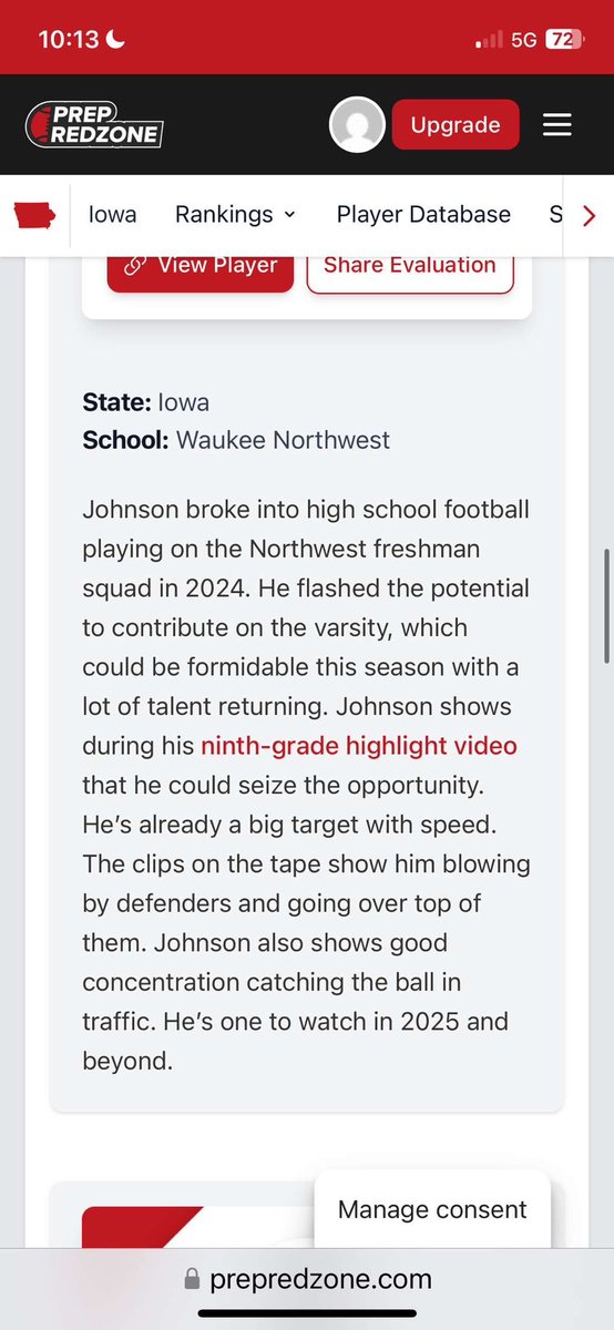Thank you to <a href="/PrepRedzoneIA/">Prep Redzone Iowa</a> for the write up.