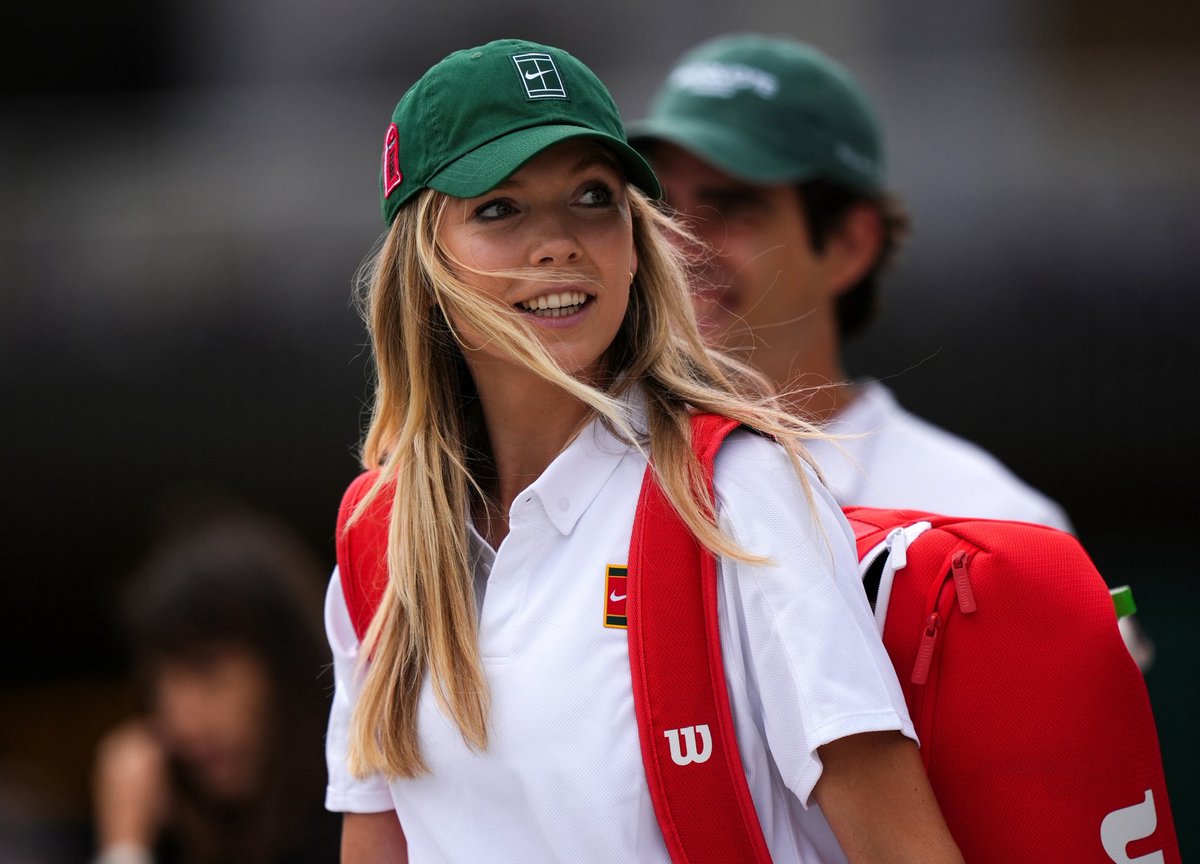 katiecboulter's tweet image. Tones that speak traditions 💚🇬🇧🤍☎️ @Wimbledon