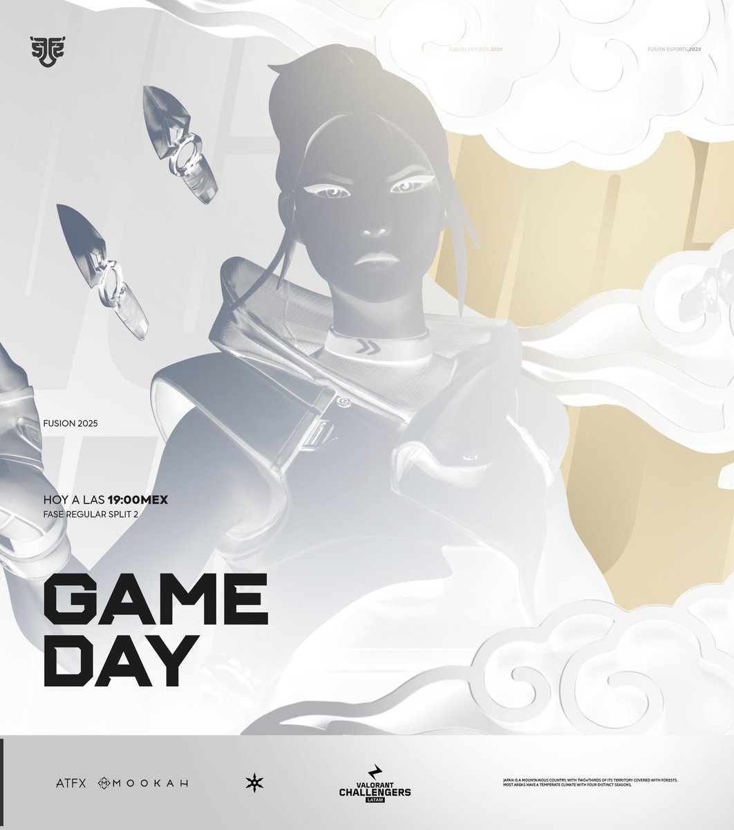 FUSION (@fusionfsgg) on Twitter photo GAME DAY 🔥 | #VCLLatam
Tenemos partido y sabemos muy bien lo que está en juego 👿
🆚 <a href="/BonBonBumContra/">Bon Bon Bum Contra🇨🇴⚡</a>
⏱️ 7:00pm 🇲🇽 | 8:00pm 🇨🇴
Con todo teaaam 💪🏻
#FeelTheFusion | <a href="/ATFX_Latam/">ATFX Latam</a> | #Mookah GAME DAY 🔥 | #VCLLatam
Tenemos partido y sabemos muy bien lo que está en juego 👿
🆚 <a href="/BonBonBumContra/">Bon Bon Bum Contra🇨🇴⚡</a>
⏱️ 7:00pm 🇲🇽 | 8:00pm 🇨🇴
Con todo teaaam 💪🏻
#FeelTheFusion | <a href="/ATFX_Latam/">ATFX Latam</a> | #Mookah