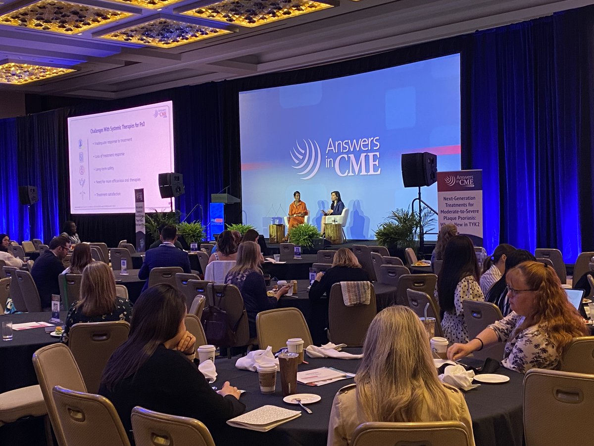 AnswersinCME's tweet image. ⏰ Today’s the day! Join us live at #DermPA to explore next-generation TYK2 inhibitors in plaque #psoriasis care. 📚Expert insights, emerging data, and practical strategies await. #AnswersInCMELive #LiveCME #CME #GetYourAnswersinCME