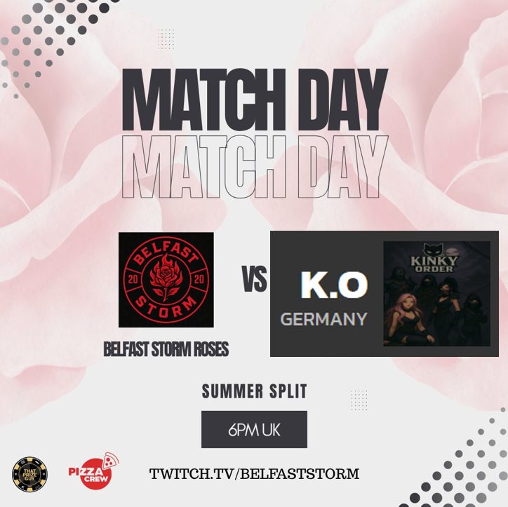Sea Guardian (@sea_guardian1) on Twitter photo Match day with Belfast Storm Roses!!!!!! 🌹 Prime league game!! Live on twitch-twitch.tv/belfaststorm
<a href="/Belfaststorm/">Belfast Storm</a> ❤️
<a href="/SMOOTHBRAINER_/">SMOOTHBRAINER</a> <a href="/instinktless/">INSTINKT</a> <a href="/Hannibambi/">Banu 🌸</a> <a href="/EvelynLied/">EvelynLied</a> <a href="/Sea_Guardian1/">Sea Guardian</a> Match day with Belfast Storm Roses!!!!!! 🌹 Prime league game!! Live on twitch-twitch.tv/belfaststorm
<a href="/Belfaststorm/">Belfast Storm</a> ❤️
<a href="/SMOOTHBRAINER_/">SMOOTHBRAINER</a> <a href="/instinktless/">INSTINKT</a> <a href="/Hannibambi/">Banu 🌸</a> <a href="/EvelynLied/">EvelynLied</a> <a href="/Sea_Guardian1/">Sea Guardian</a>