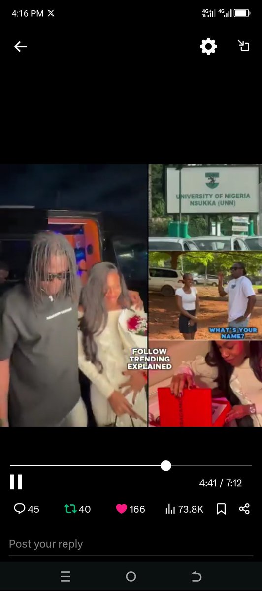 CEOSTARLIGHT1's tweet photo. Nigerian Feminist are like PDP members, they are always aroused when the poor is involved.
She's feeding a stranger and a stranger is free to feed her but #SansaStack dragged Nifemi with witches and #Feminist coven cos he wasn't that rich then.
She still got married 20 days after she ended her relationship with Nifemi.
Asher Kine is rough handling these girls and it's not sexual harassment and not sexual assault because he gets them phone, clothes and shoes.
Everything is wrong with this here.
What is his hands doing on her waste and she's not even complaining...
#CheapGirls